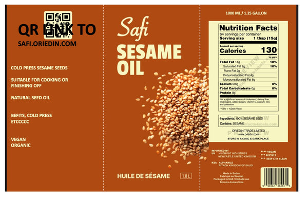 Safi Sesame Oil